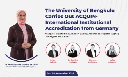 The University of Bengkulu Carries Out ACQUIN from Germany