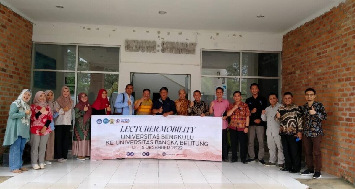 Lecturer Mobility Universitas Bengkulu Ke Universitas Bangka Belitung