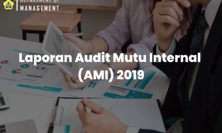 Laporan Audit Mutu Internal (AMI) Program Studi Manajemen Tahun 2019