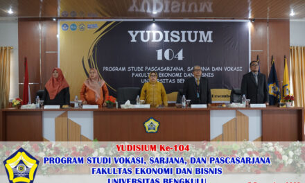 Yudisium Fakultas Ekonomi dan Bisnis Periode Ke-104