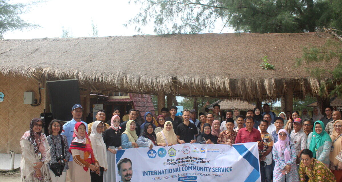 International Community Service: Applying Green Business for Coastal MSMEs – 2025